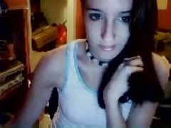 Bruneta de pe doi - minunat de sex