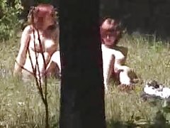Tânără în anal